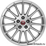 Колесный диск R17 х 7,5J Jaguar XF, модель: Libra, цвет: Silver.