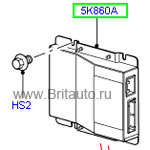 Модуль управления контролем устойчивости range rover sport 2005 - 2009