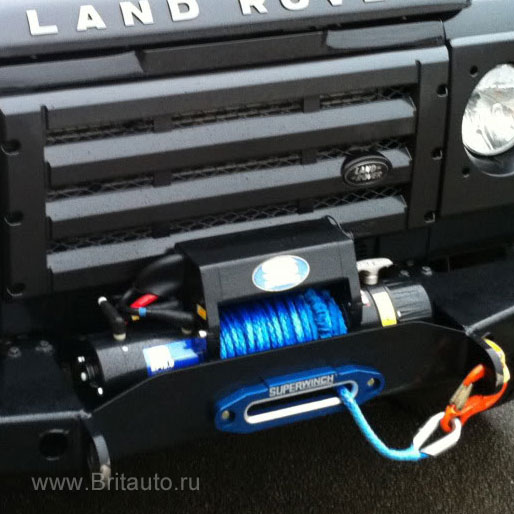 Лебедка land rover discovery / defender, в сборе, полный комплект