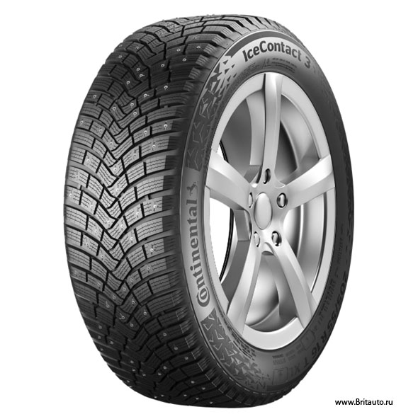 Continental IceContact 3 SUV XL 255/55 R19 111T, автошина зимняя с шипами