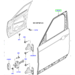 Передняя левая дверь Range Rover Sport 2014 - 2105