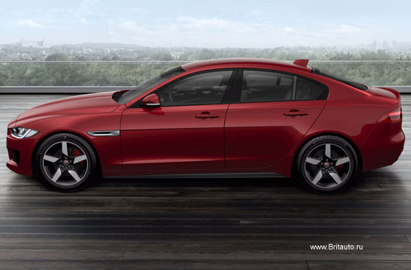 Колесный диск Jaguar XE, модель: Star 7,5 х R18, передний или перед-зад, цвет: Diamond Turned с полированными шлицами