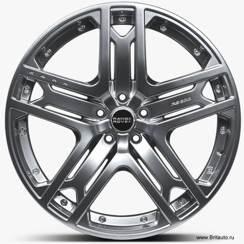 Kahn RS600 9,5 х R23 Range Rover, колесный диск, цвет: Shadow Chrome (затемненный хром). На Range Rover 2013 - 2020, Range Rover Sport 2014 - 2020, Discovery 5 и New Defender.