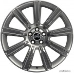 Эксклюзивный кованый диск 8 x R20 Style 901 на Range Rover Evoque, отделка Technical Grey