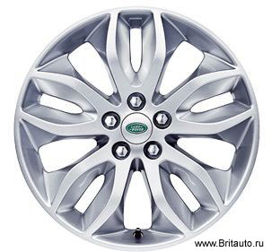 Колесный диск land rover freelander, 8" x 18", отделка  sparkle silver