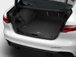 Коврик багажника Jaguar XE, резина, цвет: Black (черный). Оригинал Jaguar 1000%, в оригинальной упаковке.