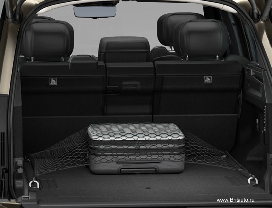 Напольная сетка для крепления багажа в багажном отделении Range Rover Sport 2023 - 2024 и Range Rover 2022 - 2024. Оригинал Land Rover.