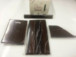 Комплект отделки консоли, дерево Macassar Ebony, на Jaguar XF, XFR, XFRS 2010-2014