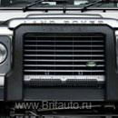 Передняя защита “кенгурин” из полимера на land rover defender, без лебедки.