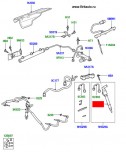 Форсунка топливная  Discovery 3, 4, Range Rover Sport 2005 - 2009 дизель 2.7