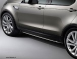 Трубы защиты борта - боковые защитные дуги Land Rover Discovery 2017, полный установочный комплект