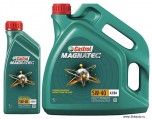 Масло моторное синтетическое Castrol Magnatec 5W-40 A3 - B4, в 2-х канистрах, 4Л + 1Л