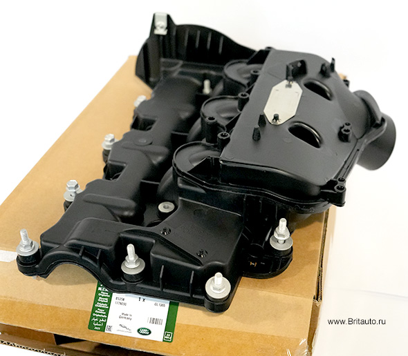 Коллектор впускной, левая сторона, 3,0Л Дизель Range Rover 2013 - 2021, Range Rover Sport 2010 - 2021, Discovery 4 - 5, Velar. Оригинал Land Rover 100%, в оригинальной упаковке.