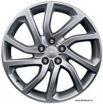 Оригинальный колесный диск R20 Discovery Sport, Range Rover Velar и Range Rover Evoque,  style 521, с 5-ю двойными спицами.