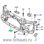 Узел передка (передняя панель, телевизор) land rover discovery 4 и range rover sport 2010 - 2012