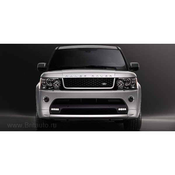 Светодиодные лампы в бампер exterior design pack на range rover sport 2010 - 2012