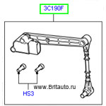Датчик высоты пневматической подвески Range Rover 2002 - 2009, задний