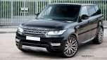 Kahn Cosworth 9,5 х R23 Range Rover, колесный диск, цвет: Shadow Chrome (затененный хром). На Range Rover 2013 - 2020, Range Rover Sport 2014 - 2020, Discovery 5 и New Defender.