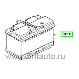 Аккумулятор range rover 2010 - 2013, lr discovery 4 и rrs 2010 - 2013