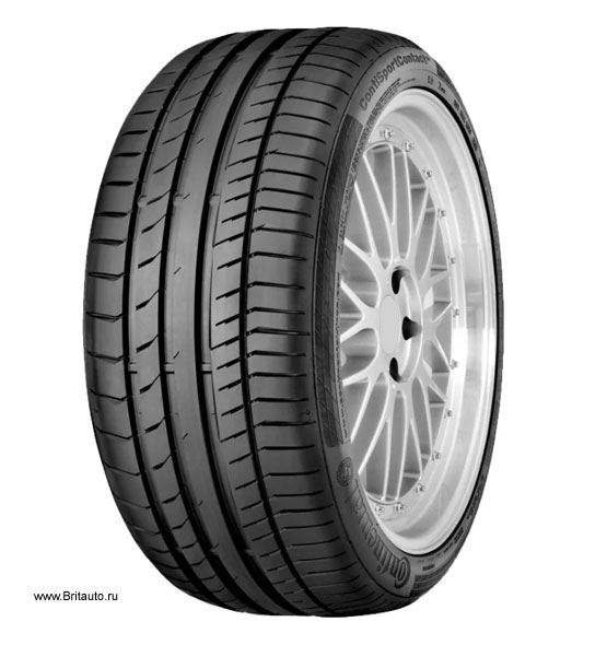 Автомобильная шина Continental ContiSportContact 5 SUV 235/55 R18 100V, летняя.