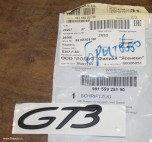 Надпись GT3 на автомобиль Porsche