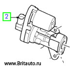 Клапан рециркуляции отработаных газов Land Rover Defender 1987 - 2016: