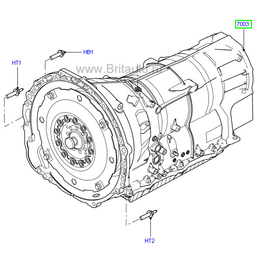 АКПП range rover 2013 - 2017 и range rover sport 2014 - 2017, на 4,4л Дизель. включает преобразователь