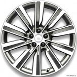 Колесный диск R22 Range Rover 2022 - 2024, Range Rover Sport 2023 - 2024, Style 1073, модель: Reaper, цвет:  Dark Grey Daimond Tuned (темно-серый, полуглянцевый, с полированными шлицами).