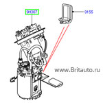 Топливный насос (модуль управления топливом) в сборе с датчиком на land rover freelander ii