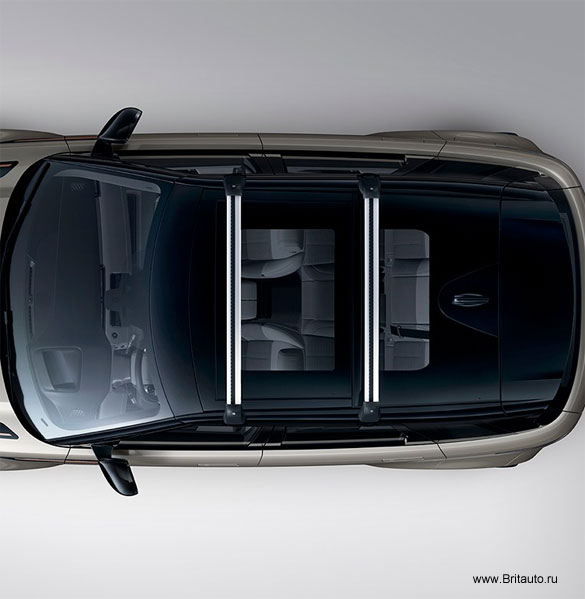 Поперечины багажника крыши Range Rover Evoque 2019 - 2022, полный комплект.
