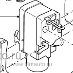 Отопитель вебасто land rover discovery 4 и range rover sport 2010 - 2013, главный блок отопителя