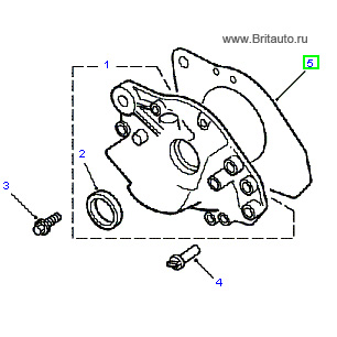 Прокладка насоса маслянного LR Freelander 1