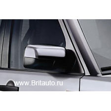 Накладки на зеркала хромированные, discovery, freelander, range rover 2002 - 2009 и rrs 2005 - 2009