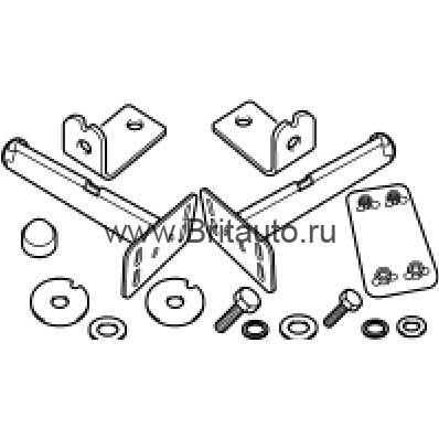 Крепления для дополнительных фар дальнего света на land rover discovery.