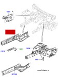 Лонжерон правый передний Range Rover 2010 - 2012