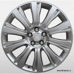 Колесный диск Range Rover Evoque R19, 10 спиц, Style 103, цвет: Sparkle Silver