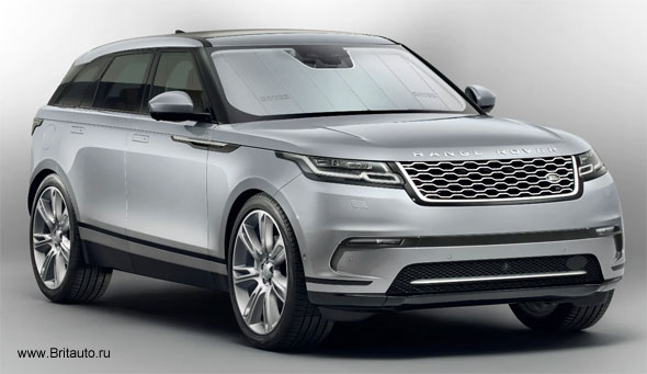 Солнцезащитная штора на лобовое стекло Range Rover Velar, от VIN: MA000001