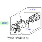 Турбина правая вторичная lr discovery 3 и 4, range rover 2013 и rrs 2005 - 2014