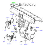 Коллектор впускной land rover freelander ii