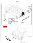 Urban Pack Land Rover Defender New 2021, комплект аксессуаров без алюминиевой крышки переднего бампера