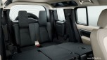 Комплект чехлов на 3-й ряд кресел New Land Rover Defender 110, на салон 5 +2 кресла, для защиты от загрязнения кресел. цвет: Ebony (черные). 