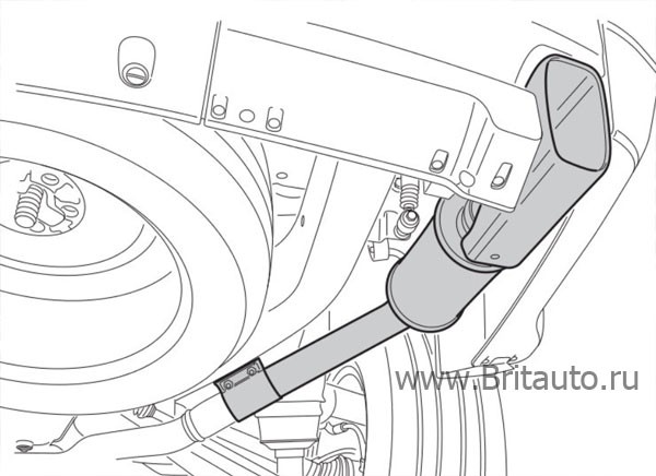 Комплект насадок с удлинителями на выхлопные трубы autobiography body-kit на range rover sport 2010 - 2013. 3,0 дизель