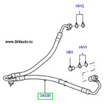 Шланг насоса range rover 2002 - 2009, к редуктору