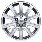 Диск колёсный Land Rover Discovery 3, 4 и Range Rover Sport 2005 - 2013.  8 x R18, ET53, цвет: Sparkle Silver, Style 2