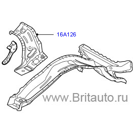 Лонжерон передний правый lr discovery 4 и rrs 2010 - 2013