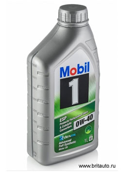 Масло моторное Mobil 1 0W40 ESP X3, 1л. 