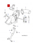 Трубопровод подачи масла турбины 2,4Л Land Rover Defender