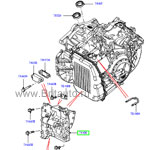 Блок управления коробкой передач lr freelander 2