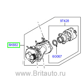 Вторичный турбокомпрессор lr discovery 3, 4, range rover all new 2013 и rrs 2005 - 2012