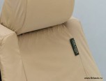 Водонепроницаемые защитные чехлы кресел Range Rover Evoque, светлые, передние, только для 5-ти дверного кузова.